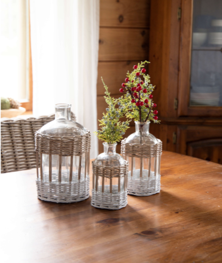 Wicker Vase