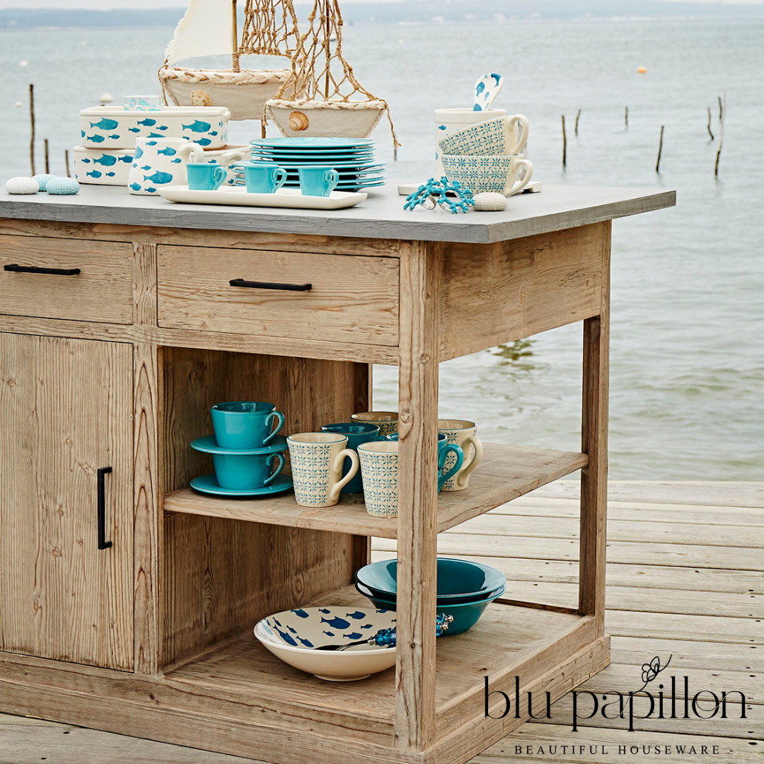 Cecilia Dinnerware Set - Turquoise