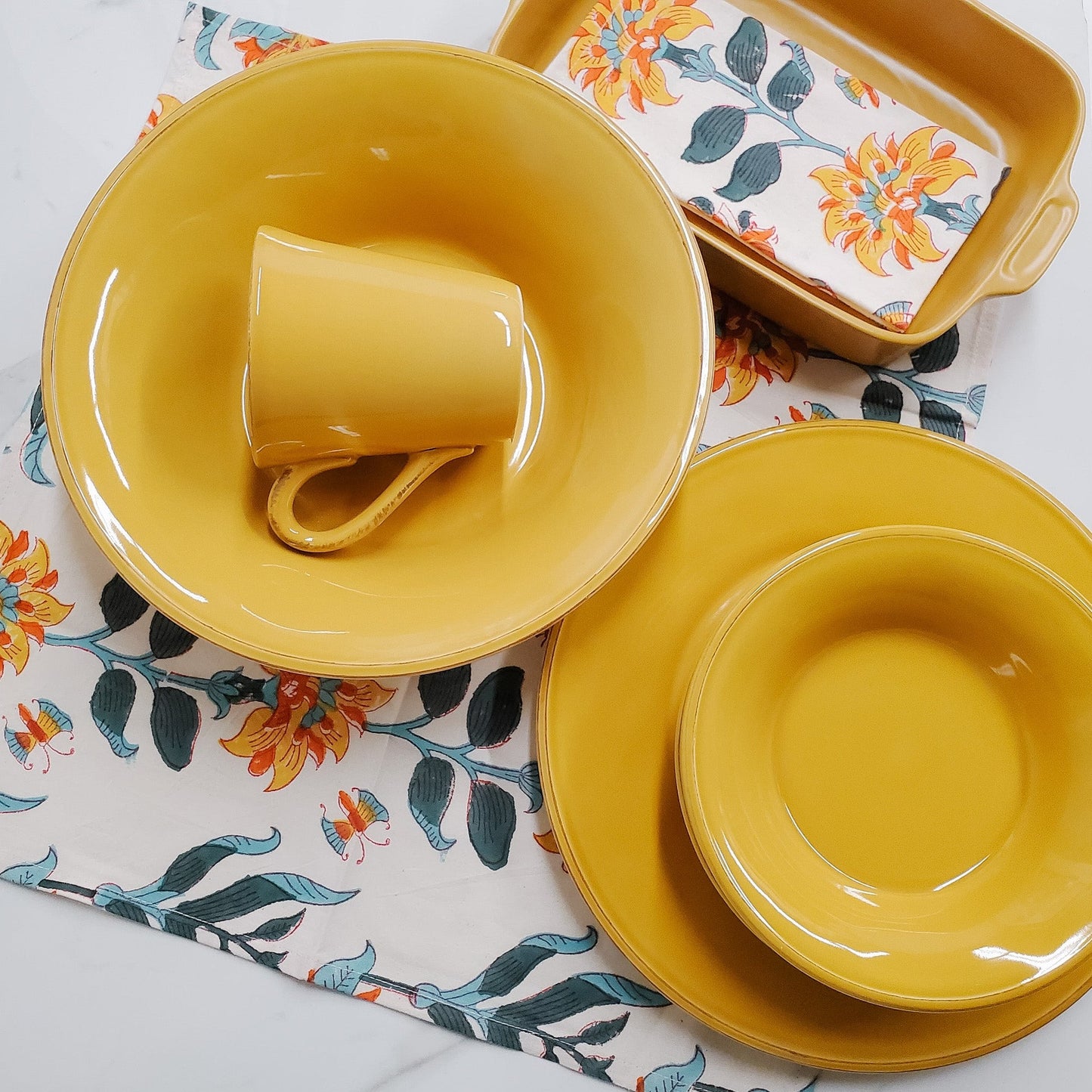 Serving Bowl - Yellow