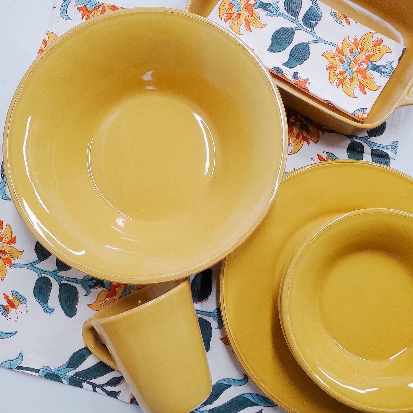 Serving Bowl - Yellow