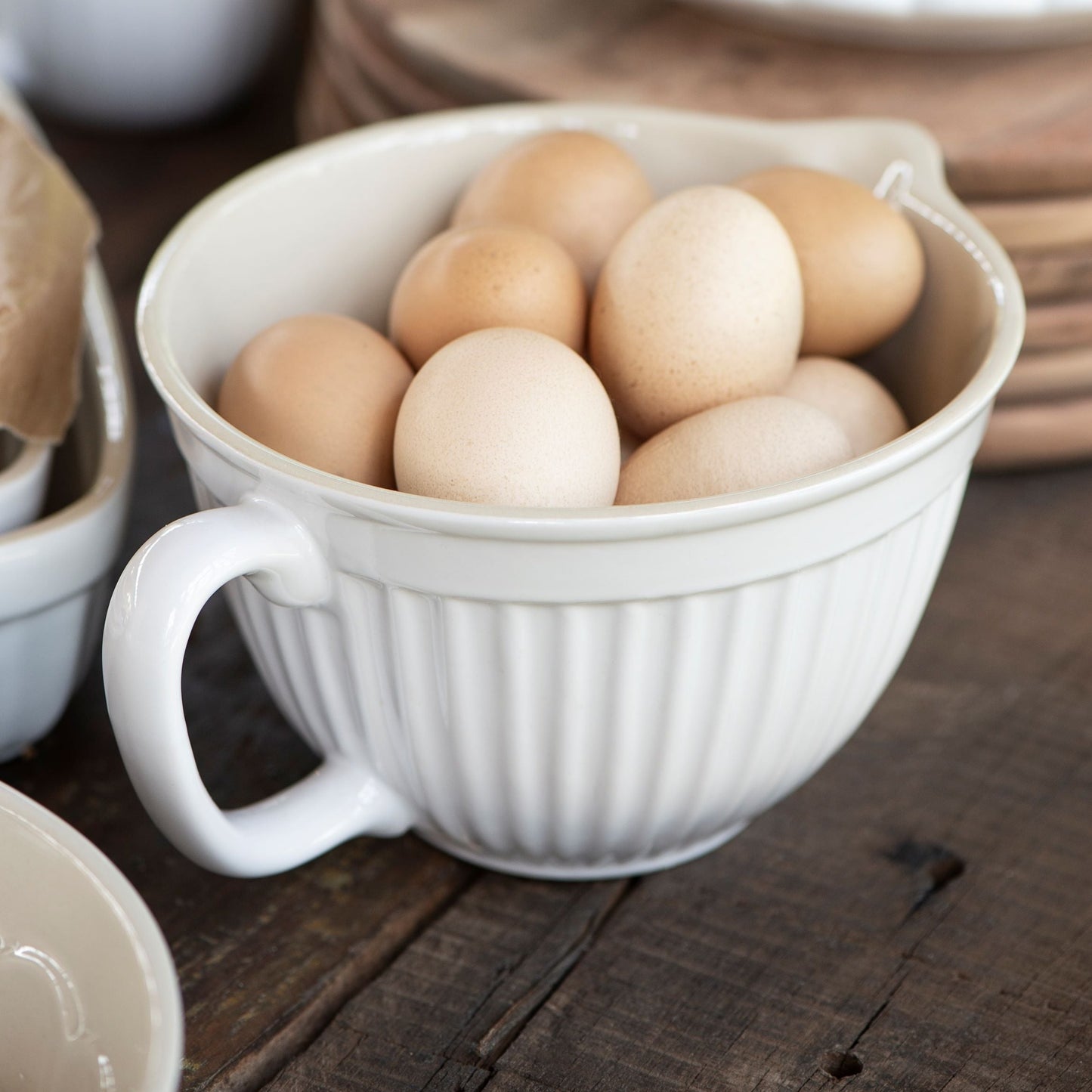Farm Style Batter Bowl - 4 Colors