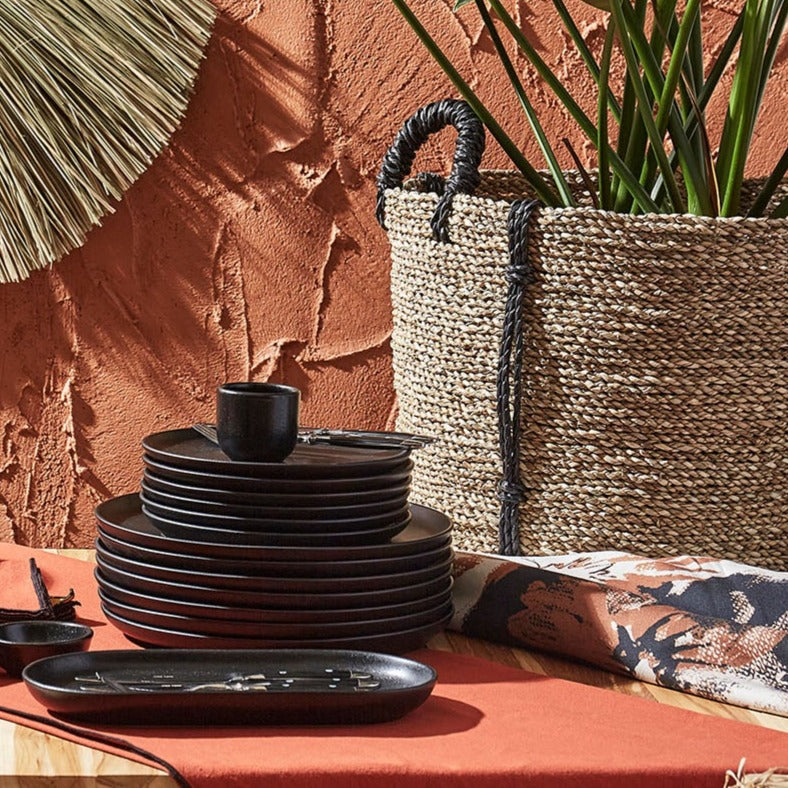 Oval Dish - Black