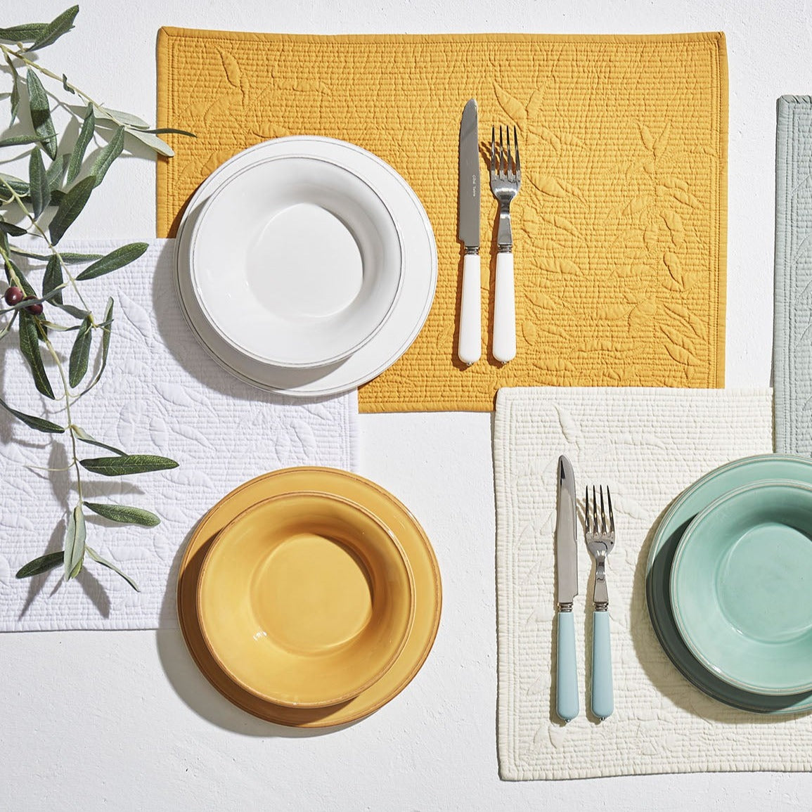 Cecilia Salad/Dessert Plate - White