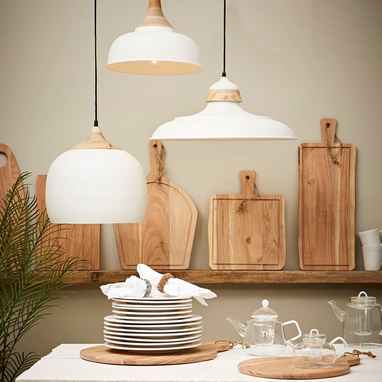 Cecilia Salad/Dessert Plate - White