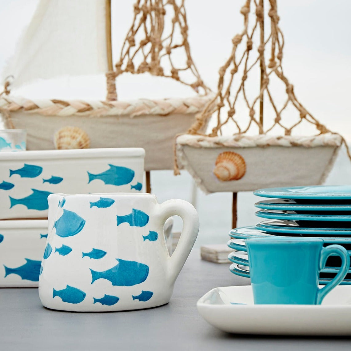 Cecilia Mug - Turquoise