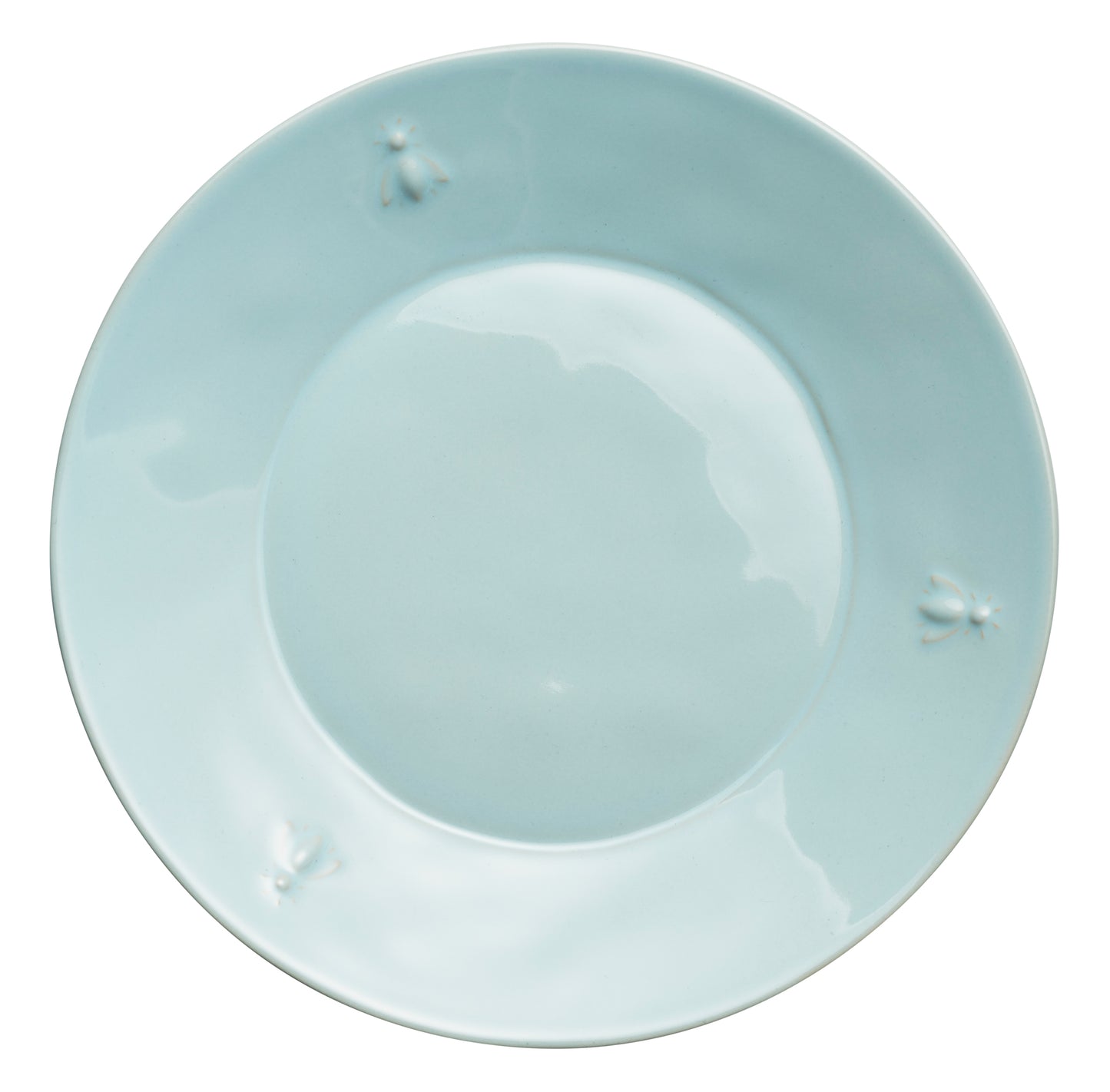 Bee Salad/Dessert Plate - Blue Set of 4