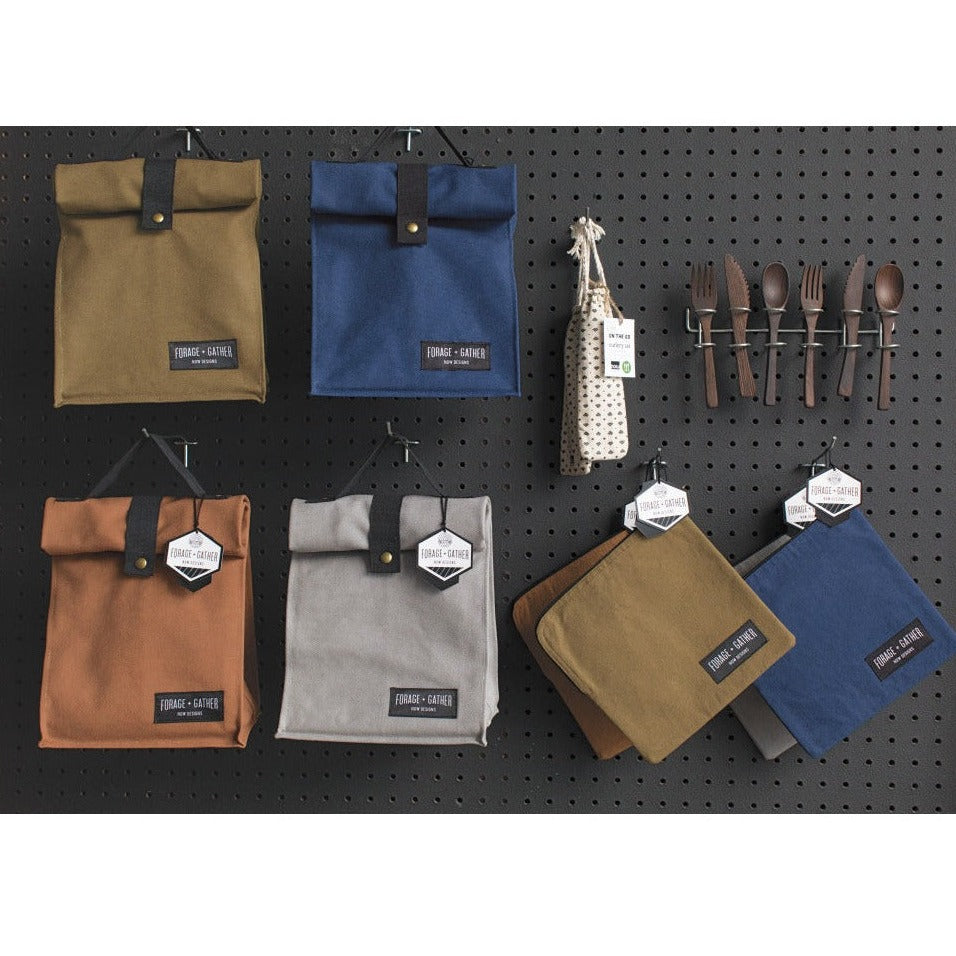 Forage & Gather Lunch Bag - Grey