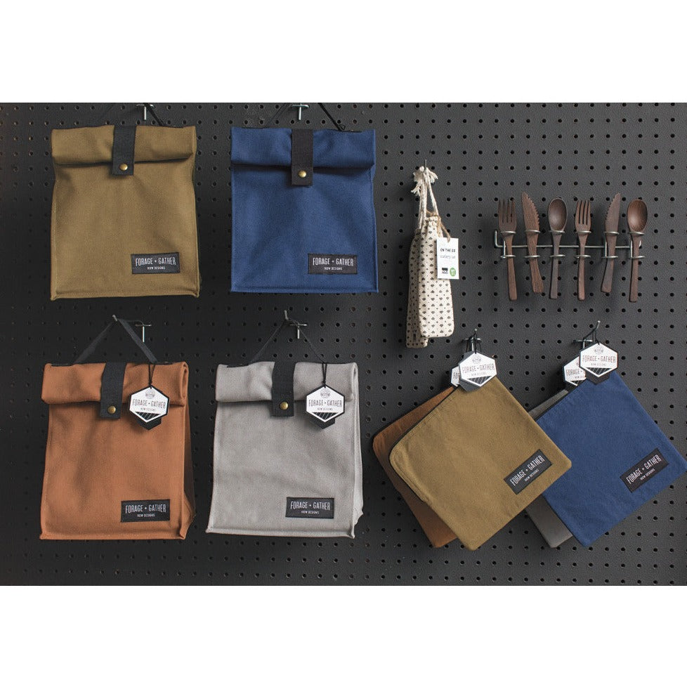 Forage & Gather Lunch Bag - Navy