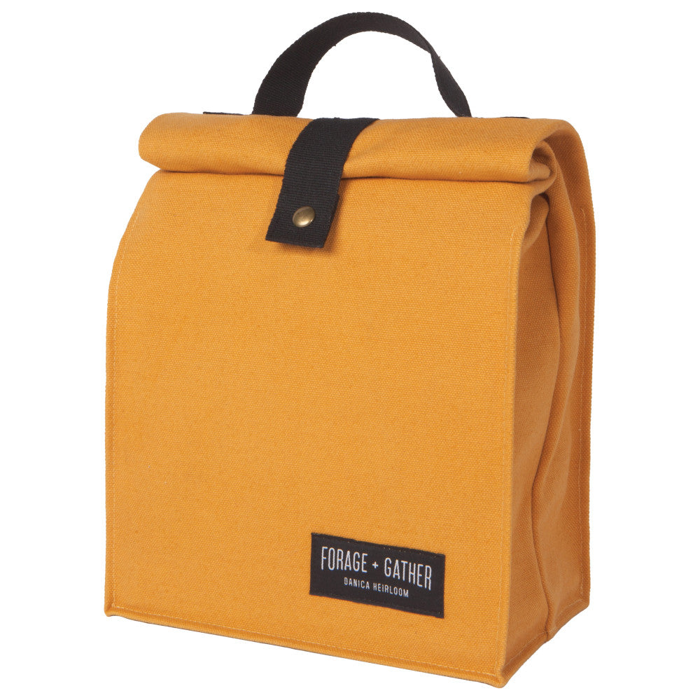 Forage & Gather Lunch Bag - Mustard Yellow