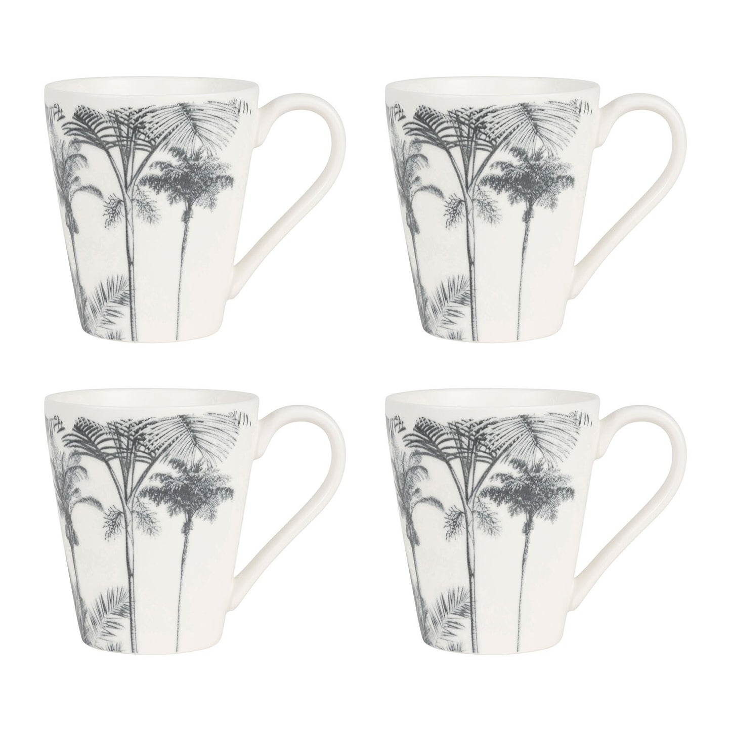 Papaye Collection Mugs - Set of 4