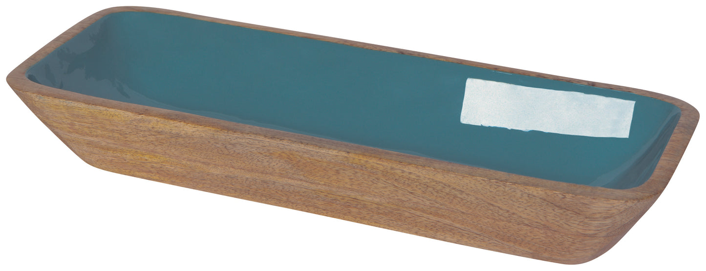 Maya Rectangle Bowl - Lagoon