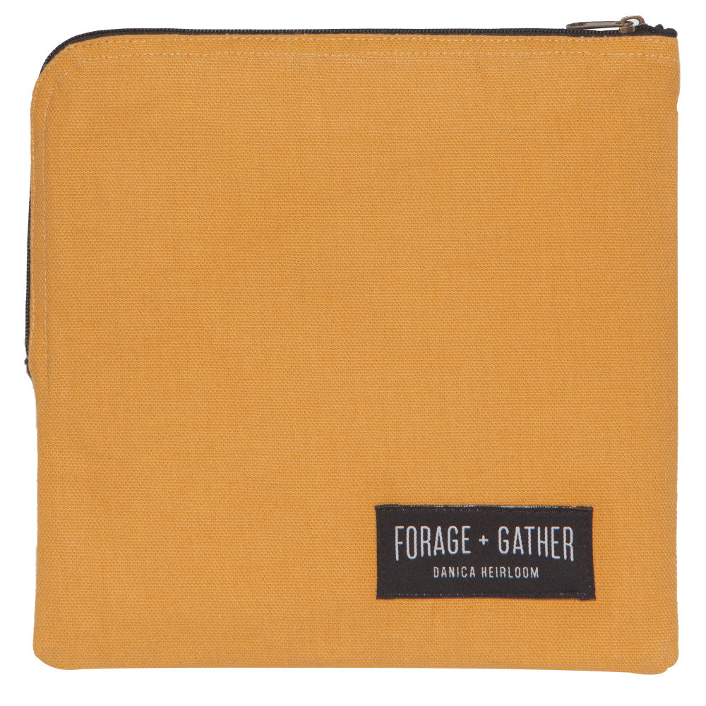 Forage & Gather Lunch Bag - Mustard Yellow