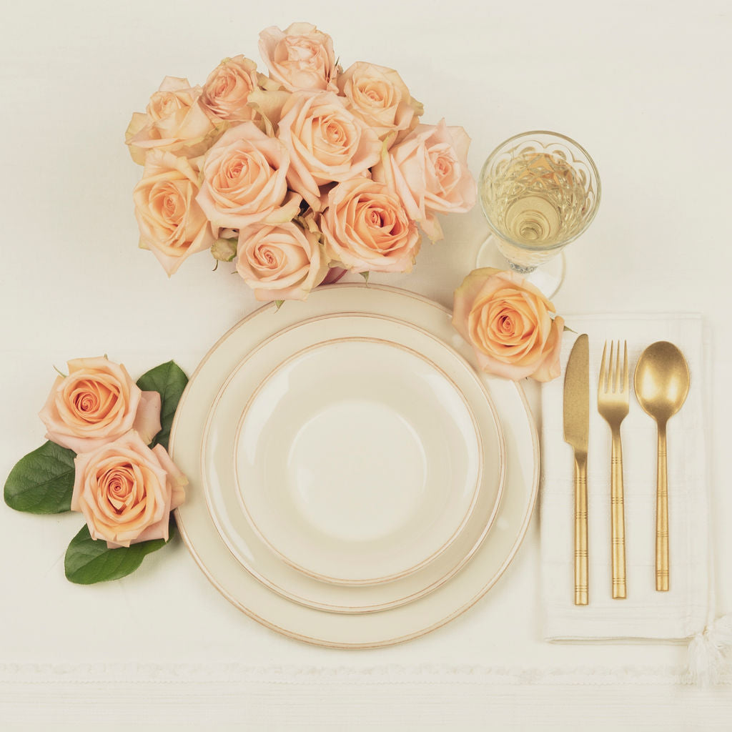 Vintage Gold Flatware - 4 Pieces