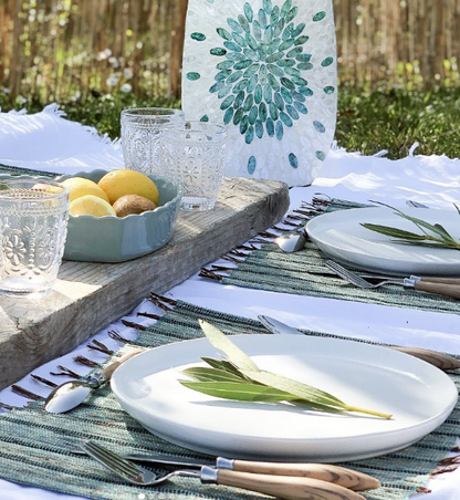 Ingrid Dinnerware Dinner Plate - White    *Exclusive to Blu*