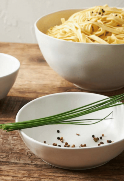 Ingrid Dinnerware Bowl - White    *Exclusive to Blu*