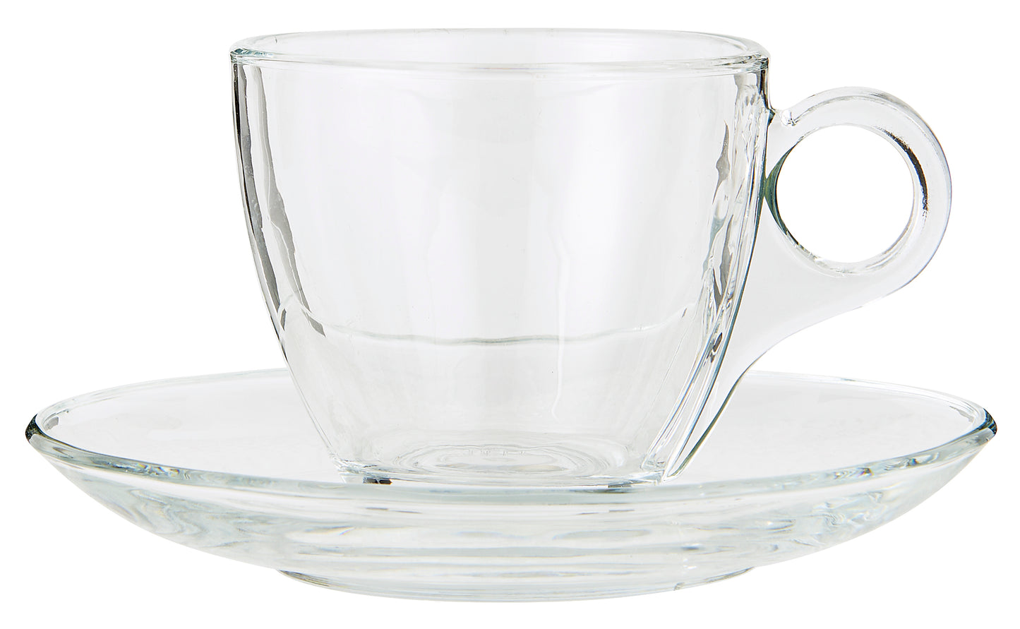 Chloe Cup & Saucer - Glass