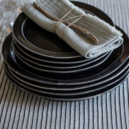 Black & White Striped Tablecloth    *Exclusive to Blu*