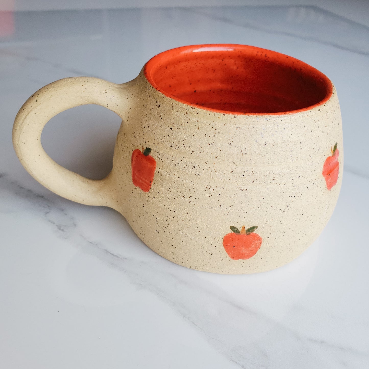 Rustic Mug - Apples