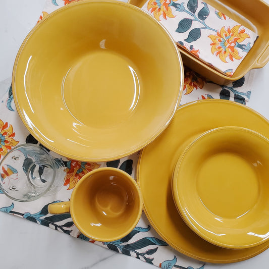 Serving Bowl - Yellow