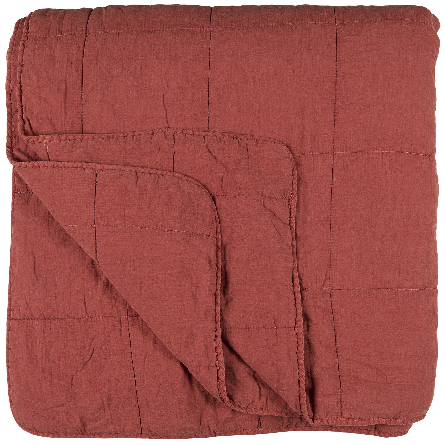 Vintage Quilt - Burgundy