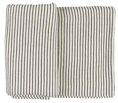 Black & White Striped Tablecloth    *Exclusive to Blu*