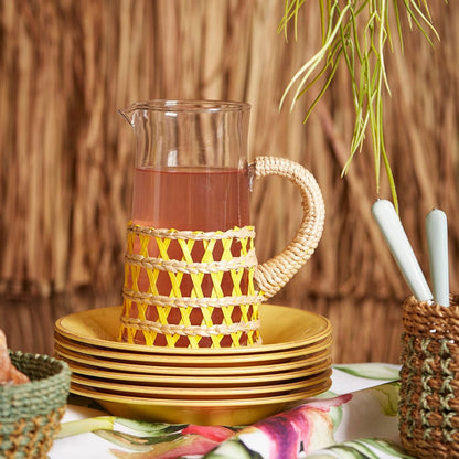 Cecilia Salad/Dessert Plate - Yellow    *Exclusive to Blu*