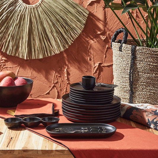 Oval Dish - Black