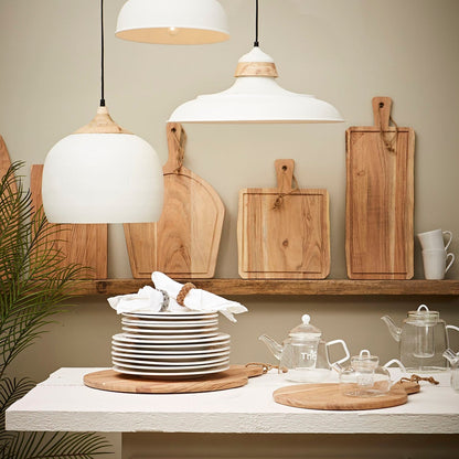 Cecilia Dinner Plate - White    *Exclusive to Blu*