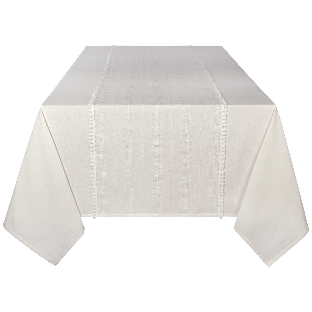 Blanca Woven Tablecloth