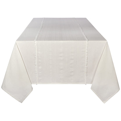 Blanca Woven Tablecloth