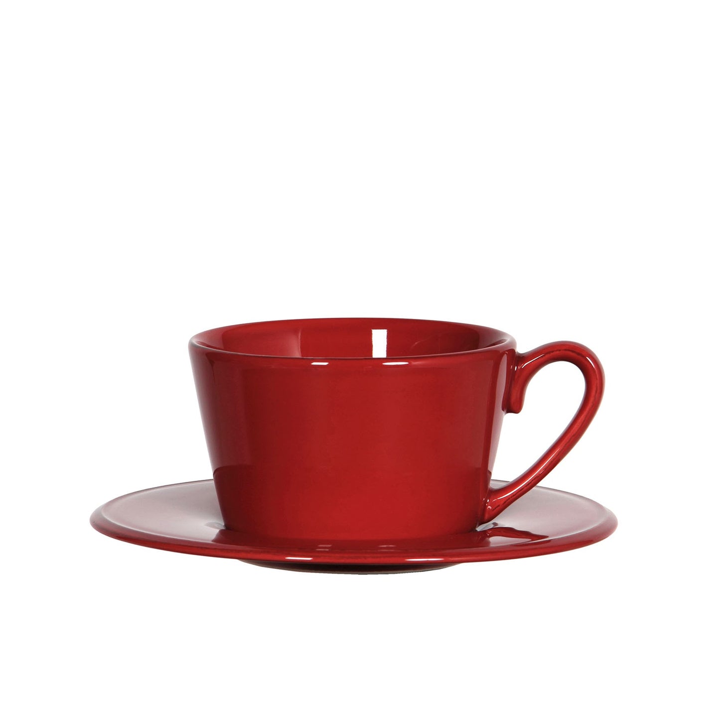 Cecilia Cup & Saucer - Red