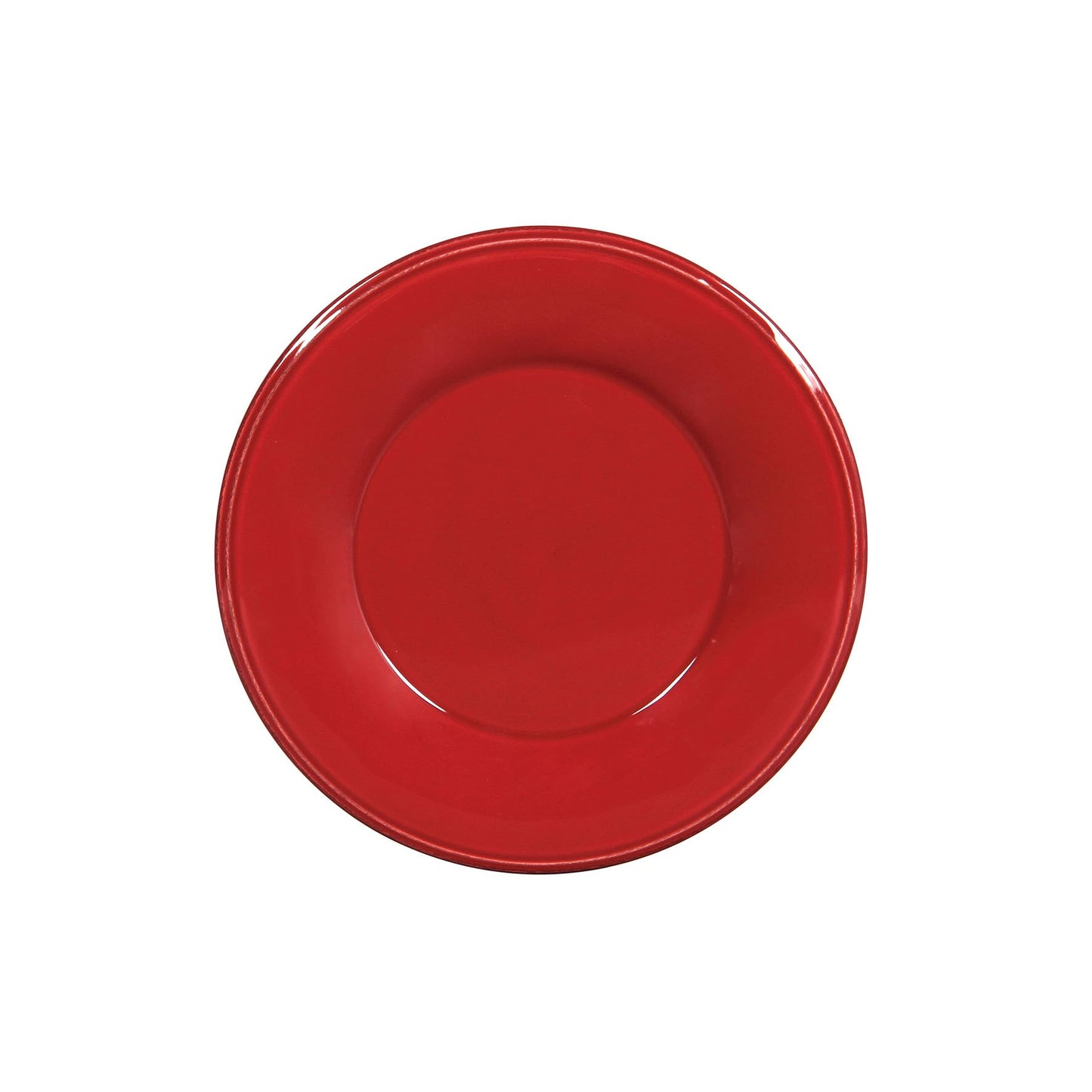 Cecilia Dessert/Salad Plate - Red