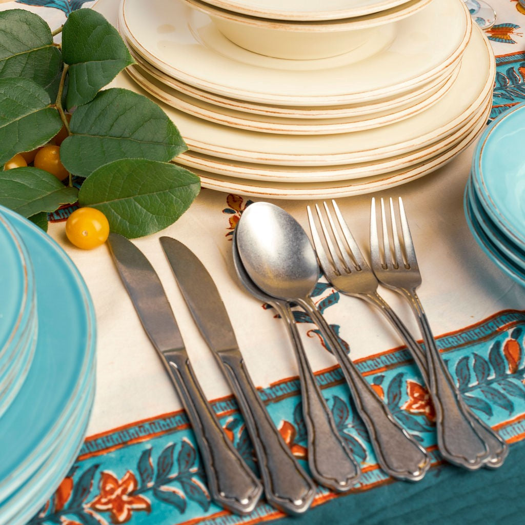 Cecilia Dessert/Salad Plate - Ivory    *Exclusive to Blu*