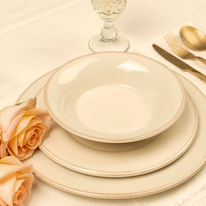 Cecilia Dinner Plate - Ivory    *Exclusive to Blu*