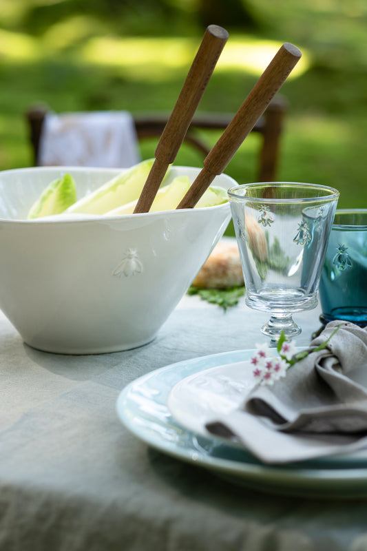 Bee Serving Bowl - Ivory