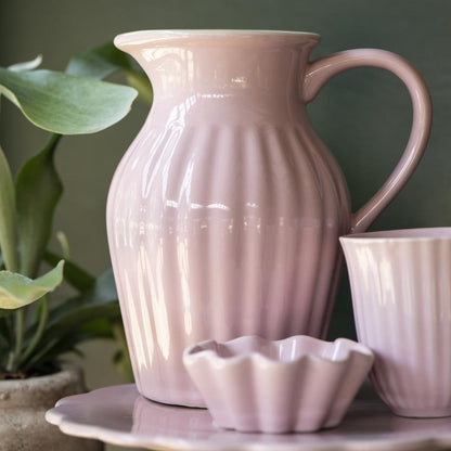 English Rose Pitcher - Pink    *Exclusive to Blu*