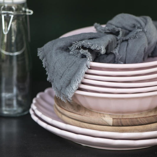 English Rose Soup Bowl - Pink