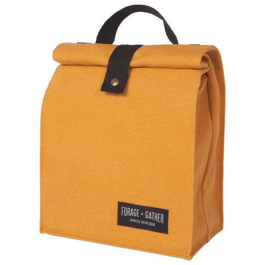 Forage & Gather Lunch Bag - Mustard Yellow