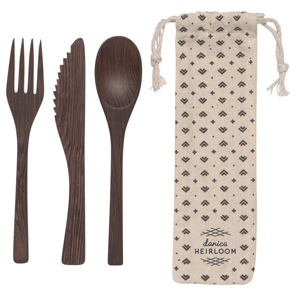 Wooden Cutlery Set