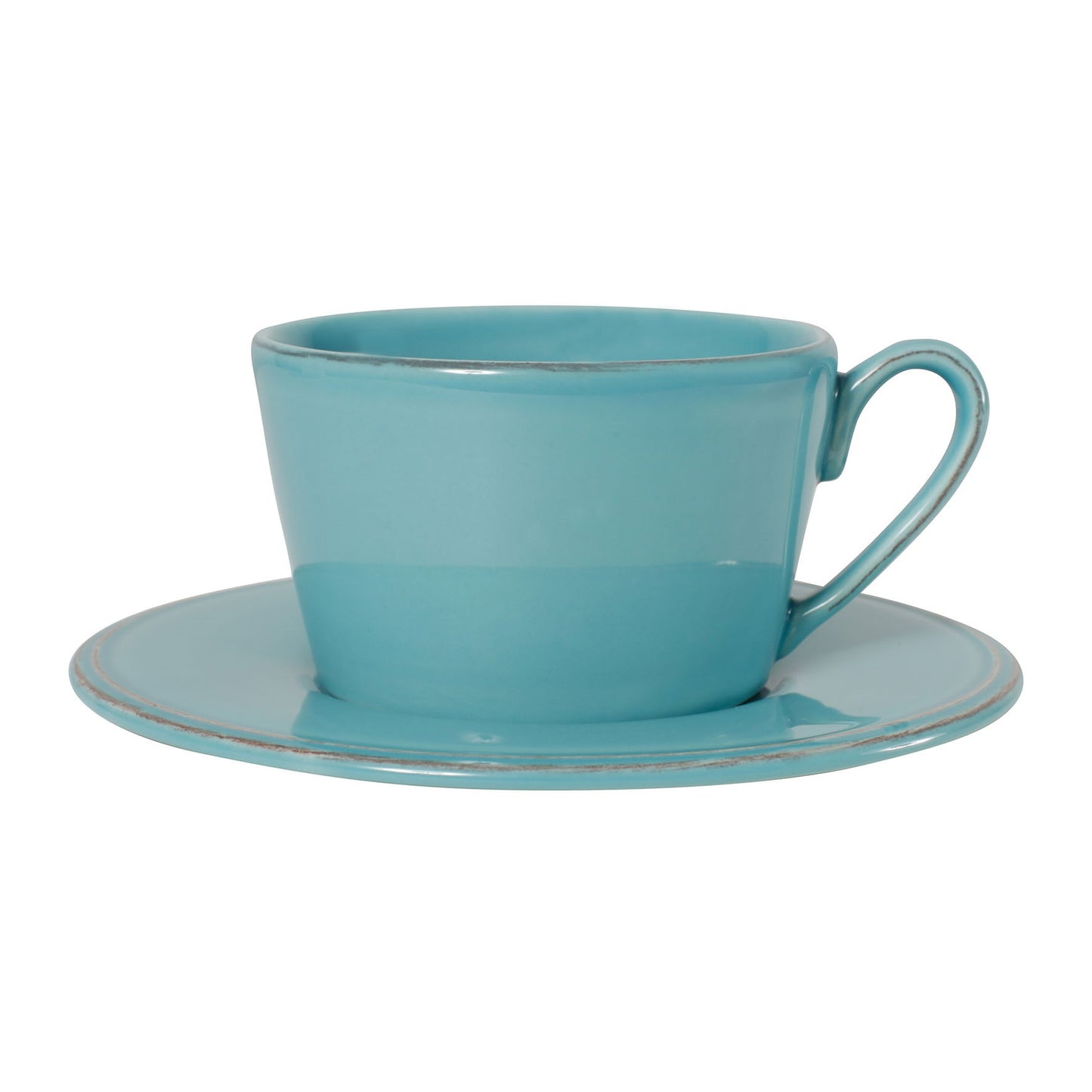 Cecilia Cup & Saucer - Turquoise